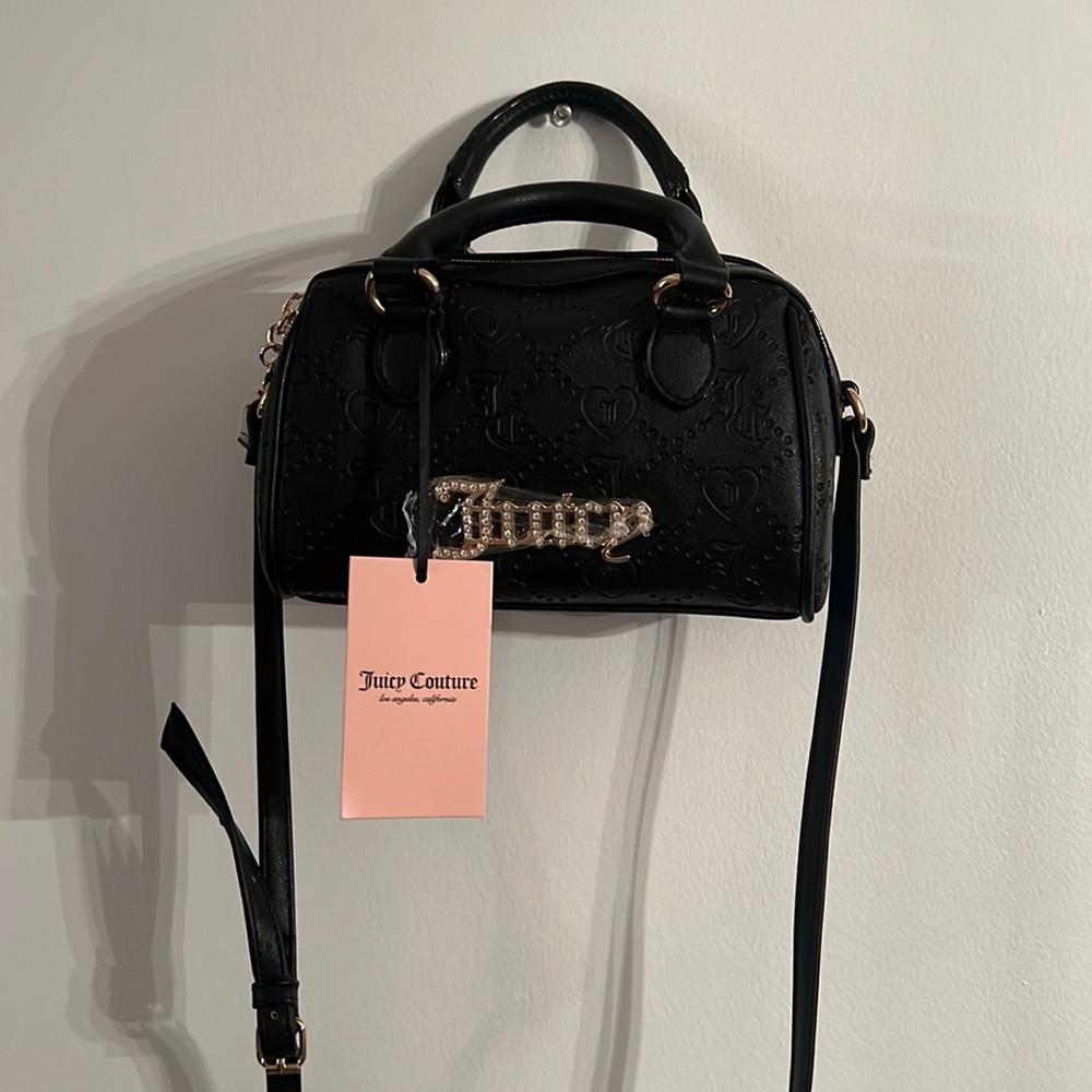 NWT Soft Black Crossbody Bag